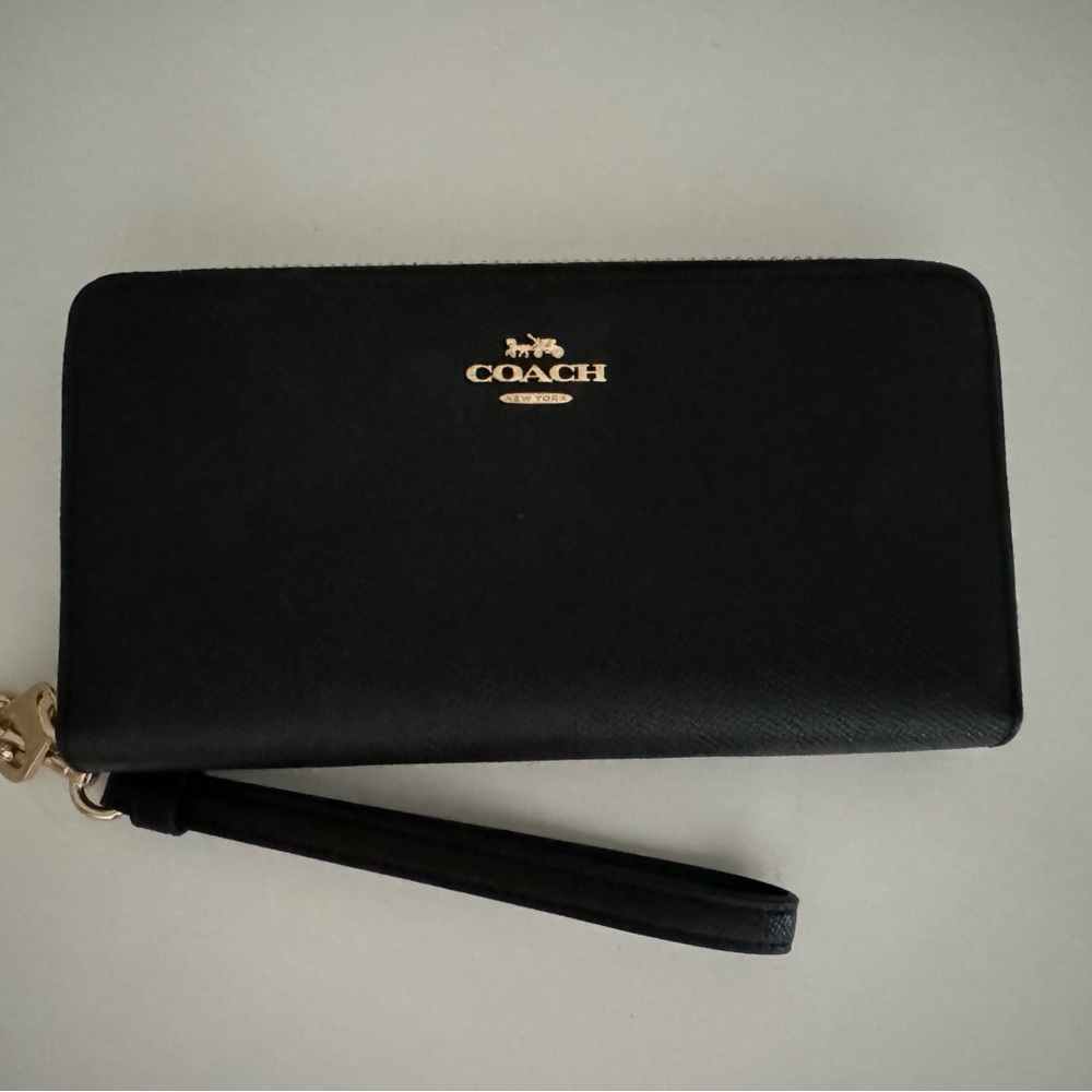 Coach Black Wallet